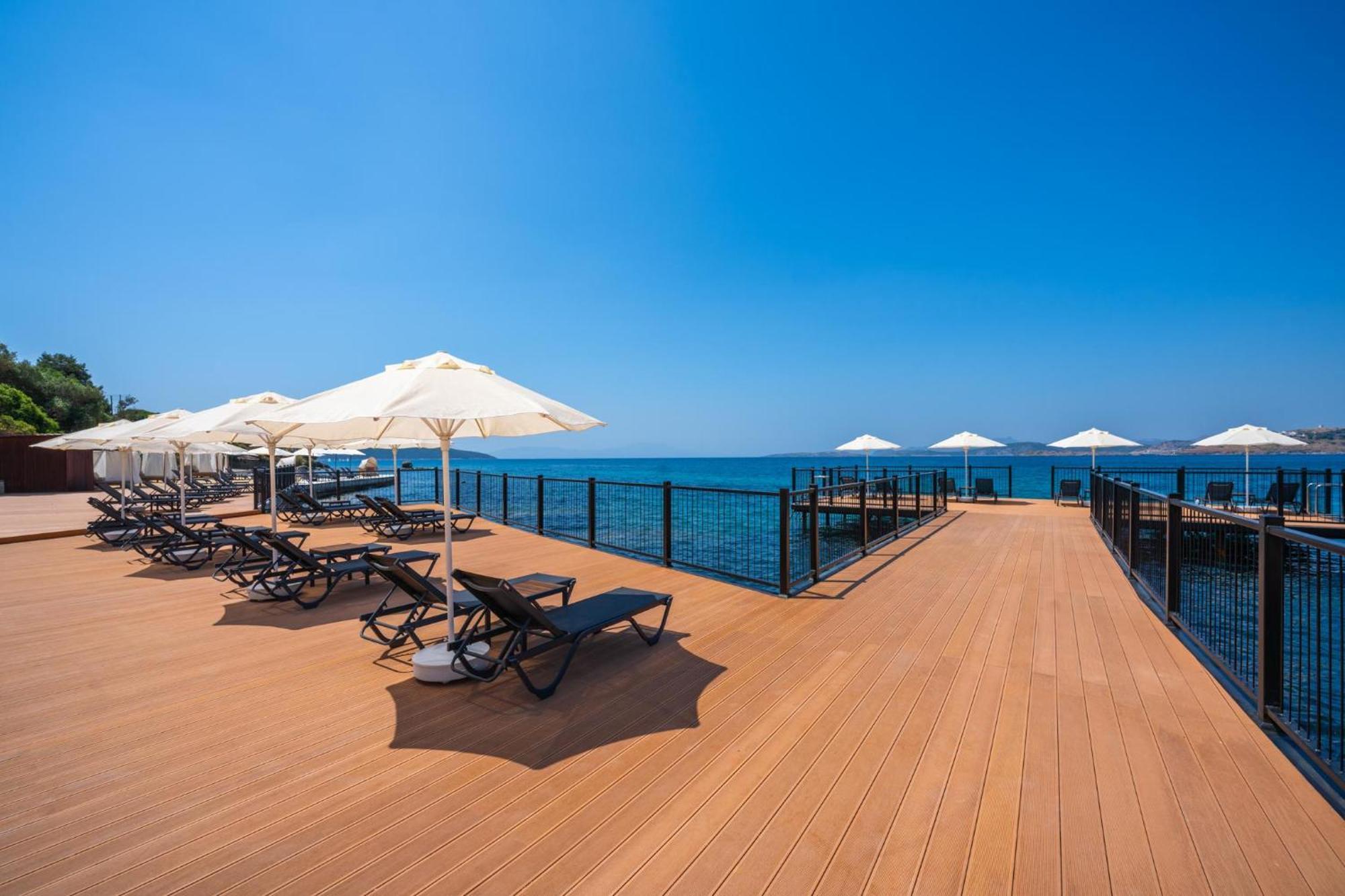 博德鲁姆拉布蓝达tmt度假村 外观 照片 The pier at the hotel